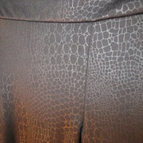 NOBO Girls Black Snake Skin Pattern Leggings S\CH (3-5) 90% Poly 10% Spa… - Picture 3 of 5